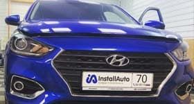 Монтаж сигнализации на автомобиль Hyundai